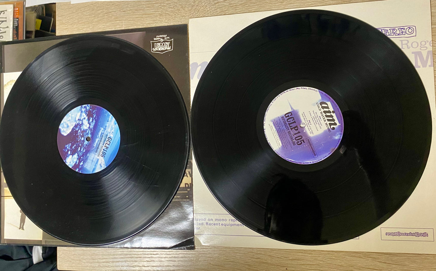 OG UK - Aim - Cold Water Music (2xLP, Album)