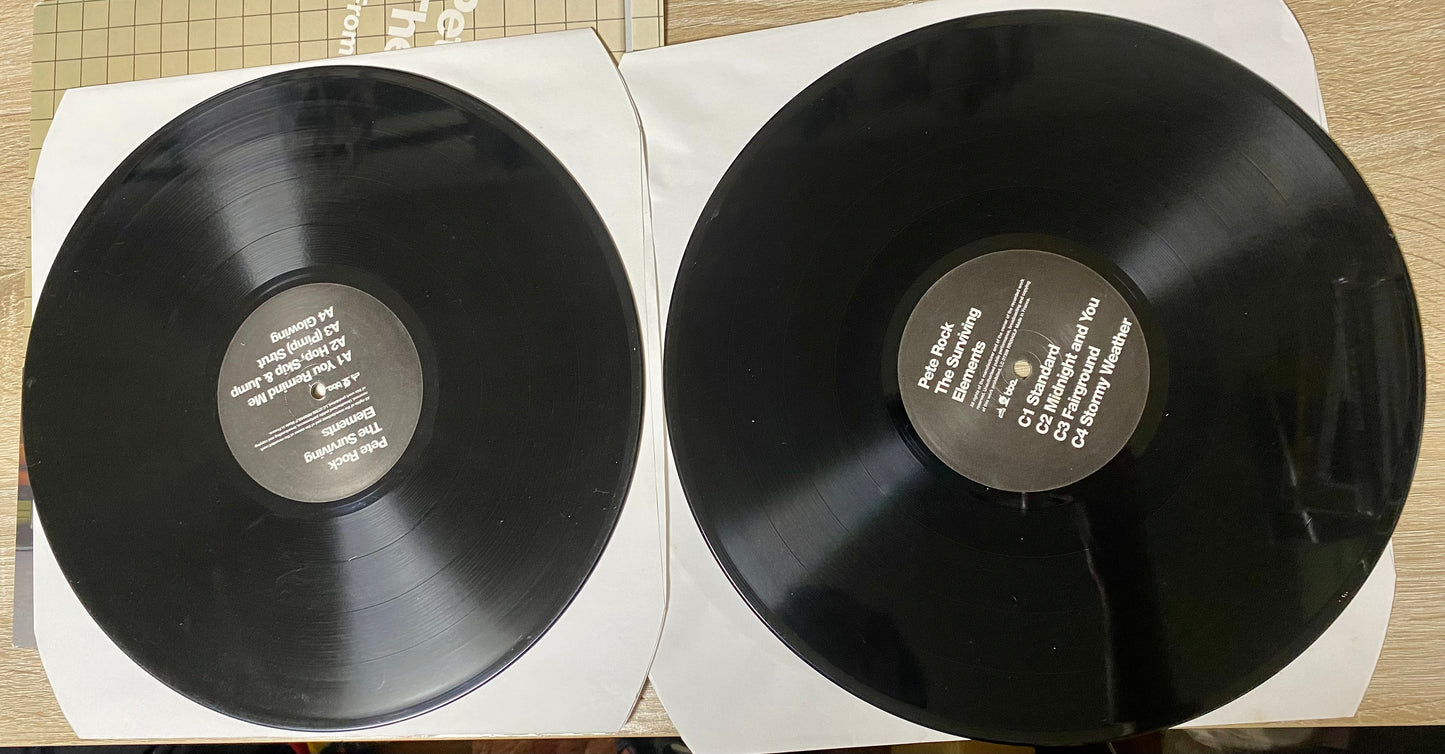 OG FR - Pete Rock - The Surviving Elements (2xLP, Album)