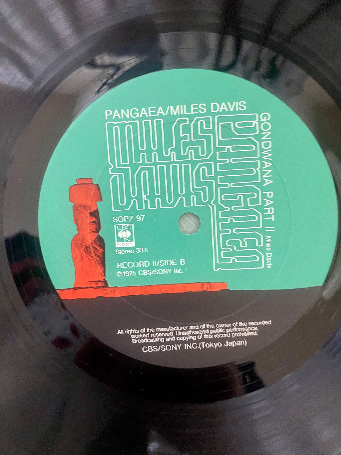 OG JP - Miles Davis - Pangaea (2xLP, Album)