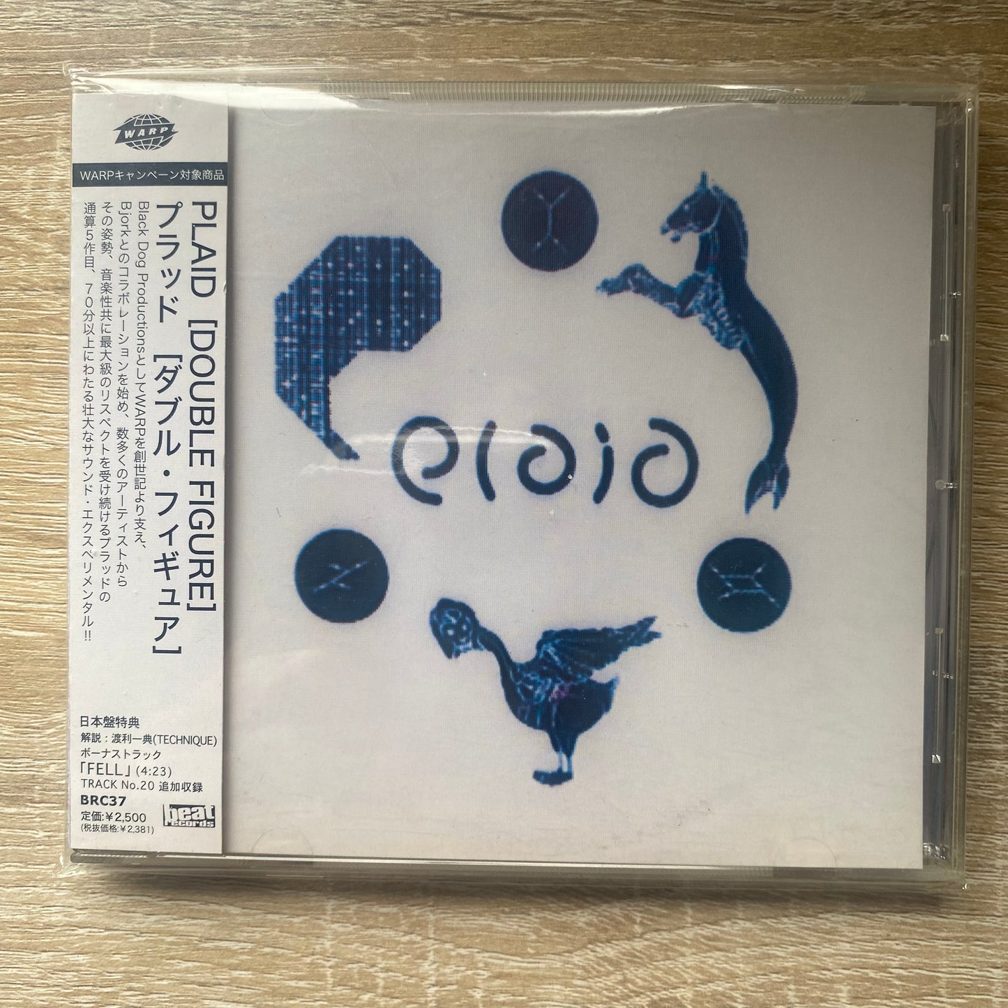 OG JP - Plaid - Double Figure (CD, Album)