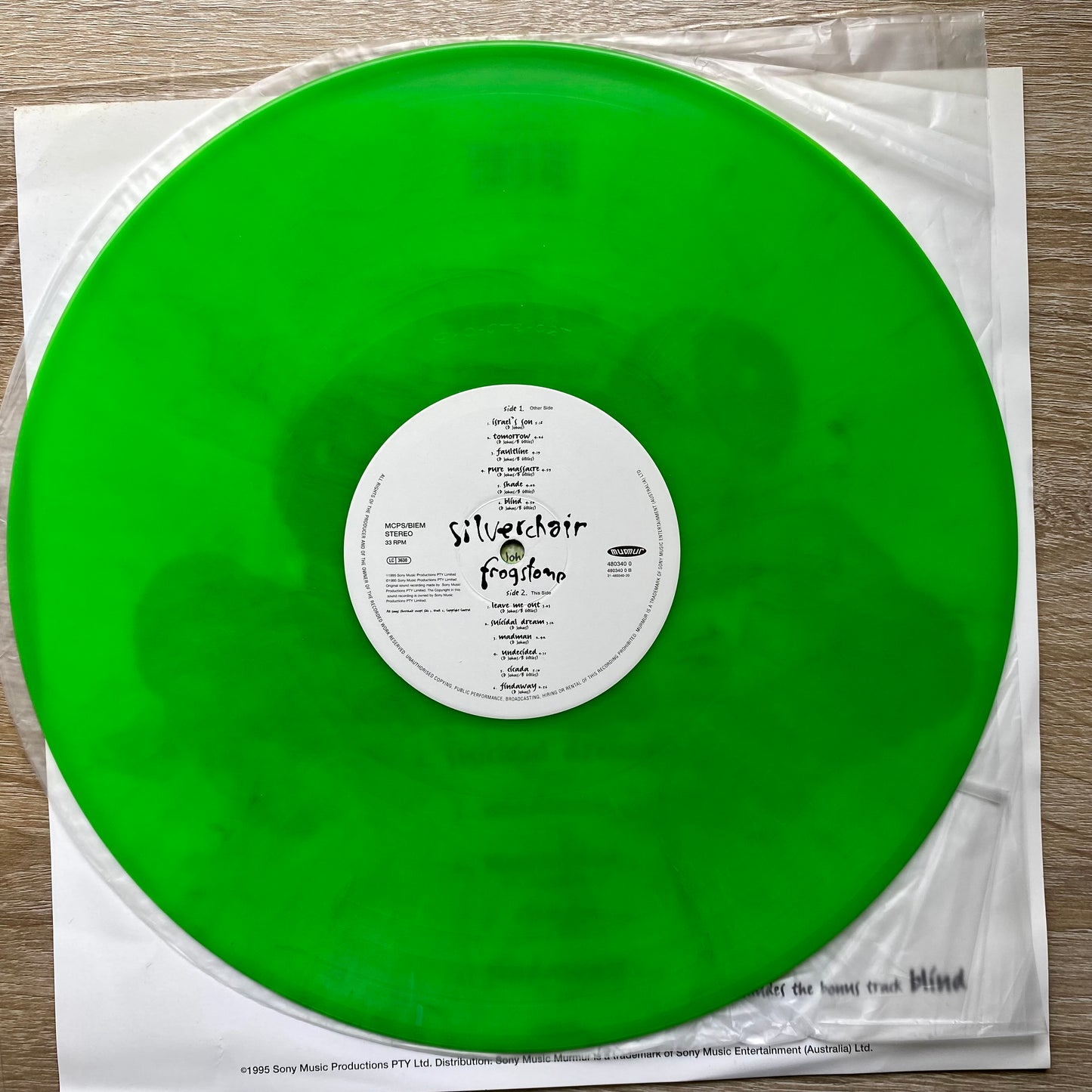 OG AUS - Silverchair - Frogstomp (LP, Album, Ltd, Gre)