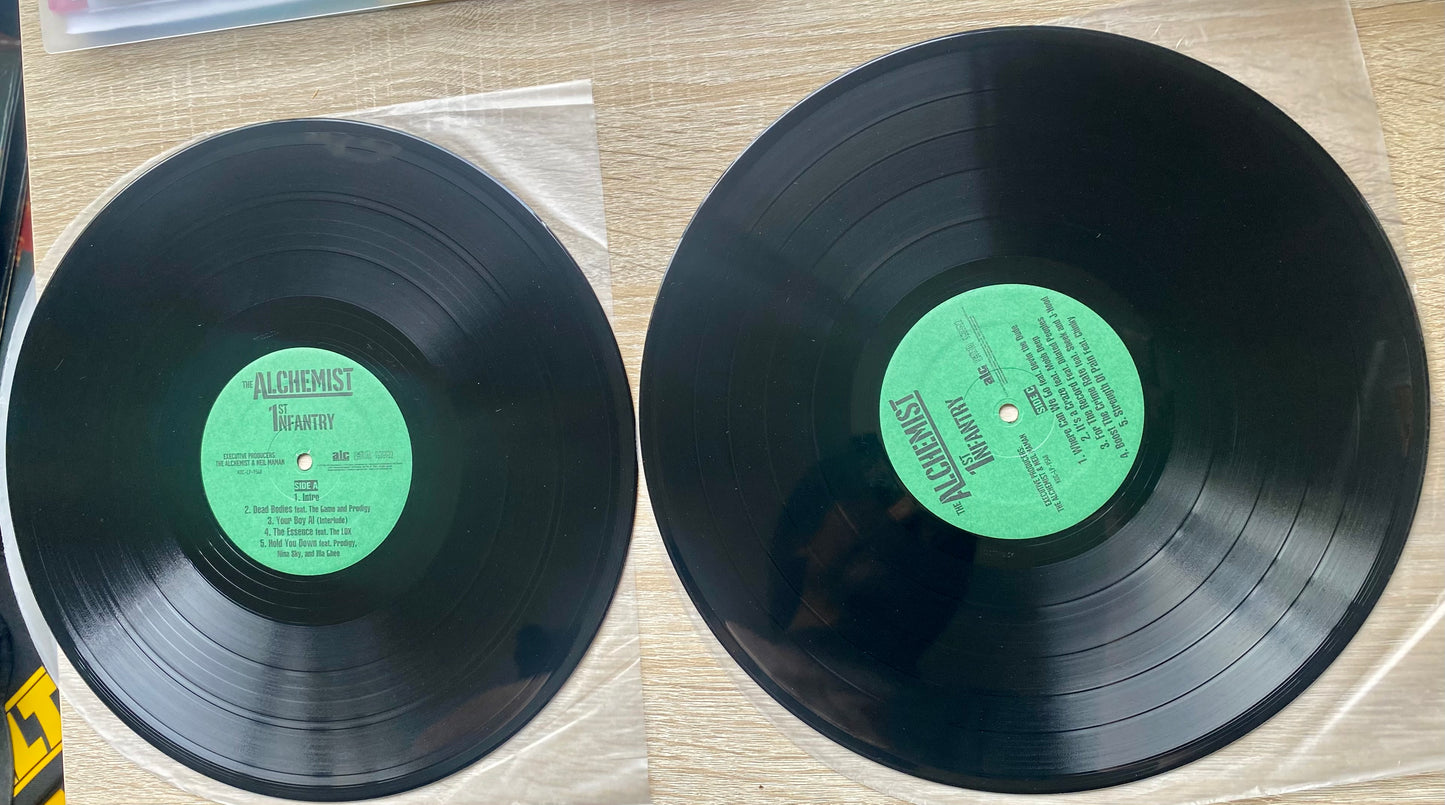 SIGNED!! OG US - The Alchemist* - 1st Infantry (2xLP, Album)
