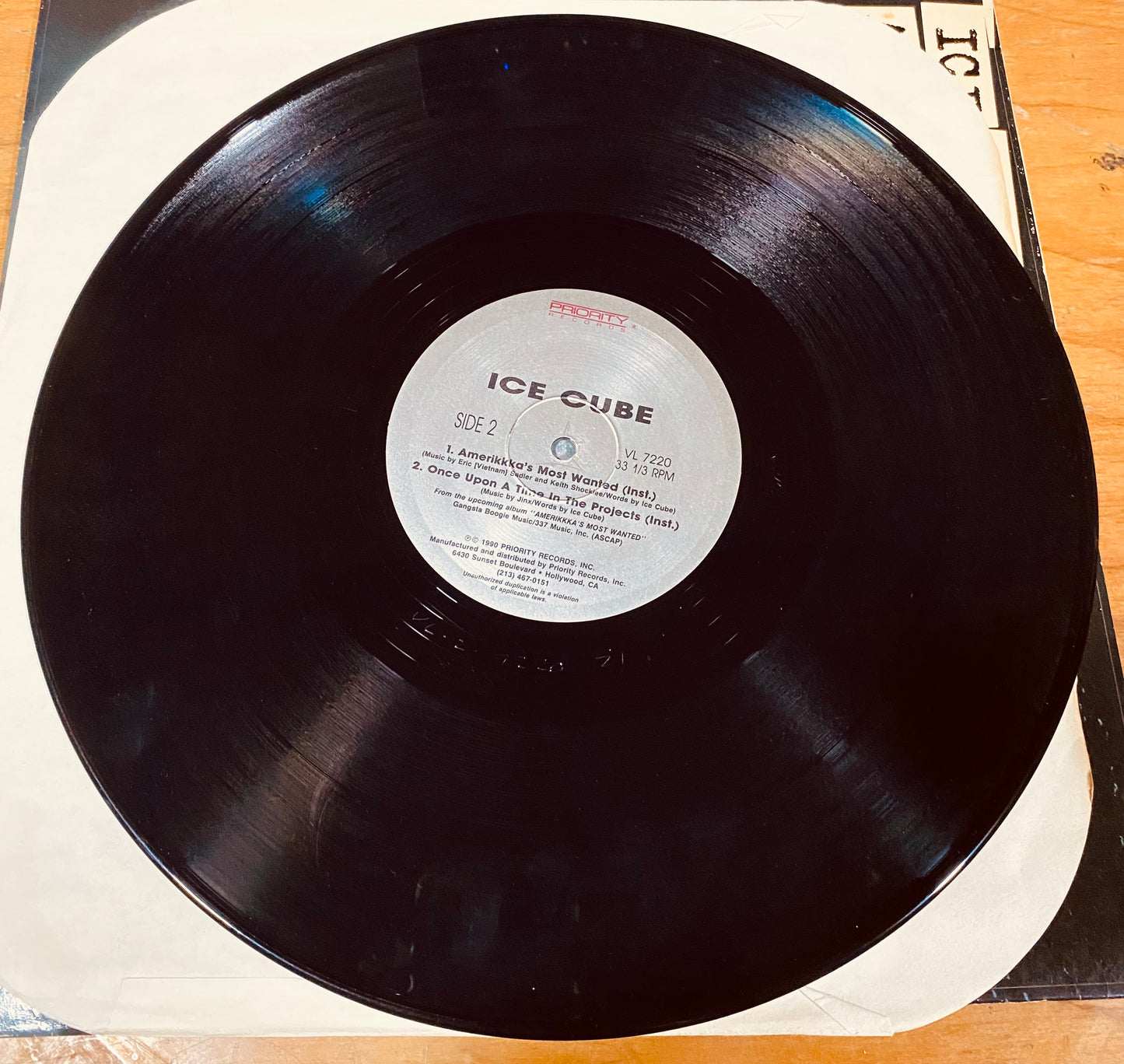 OG US - Ice Cube - AmeriKKKa's Most Wanted (12", Maxi)