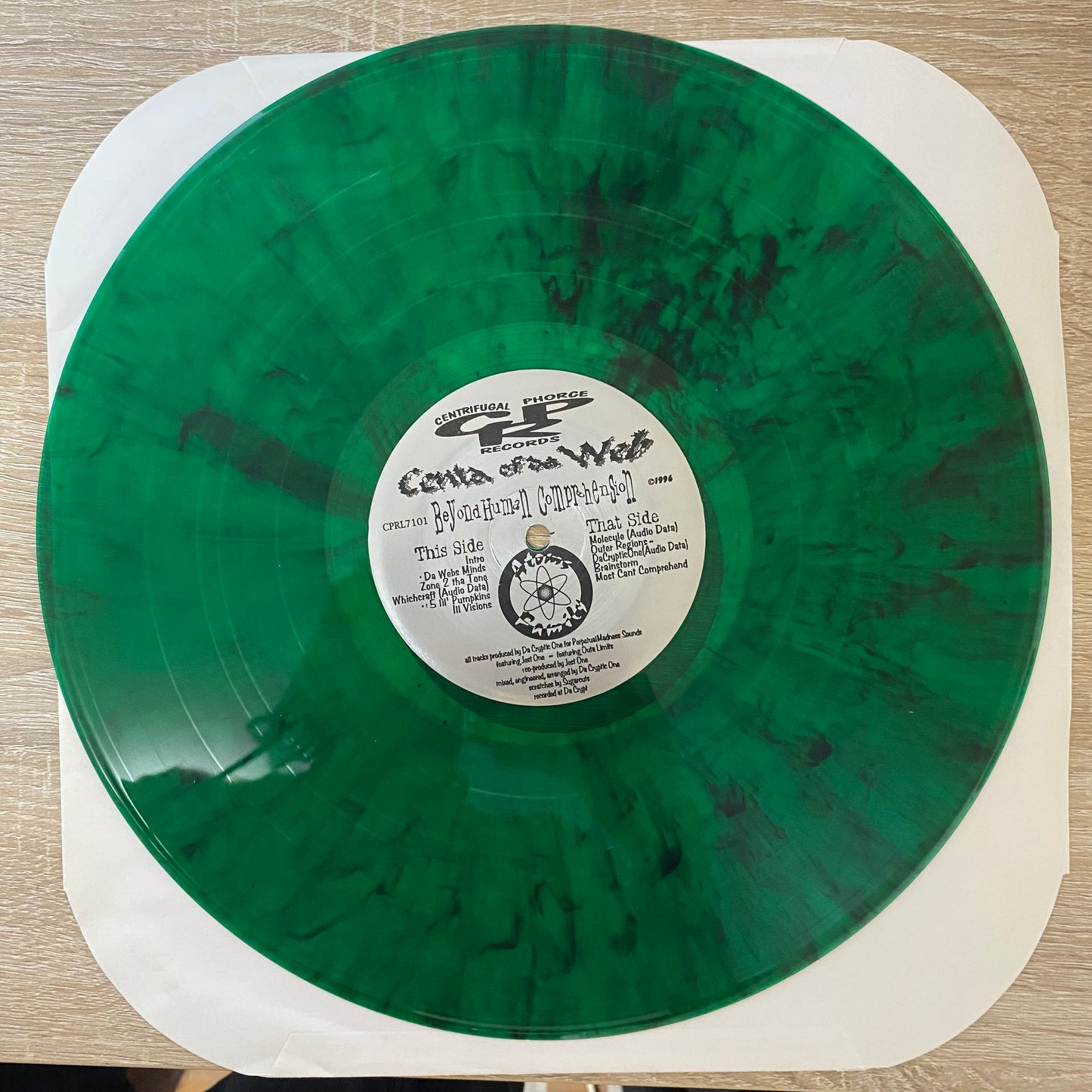 OG US - Centa Of Da Web - Beyond Human Comprehension (12", EP, Gre)