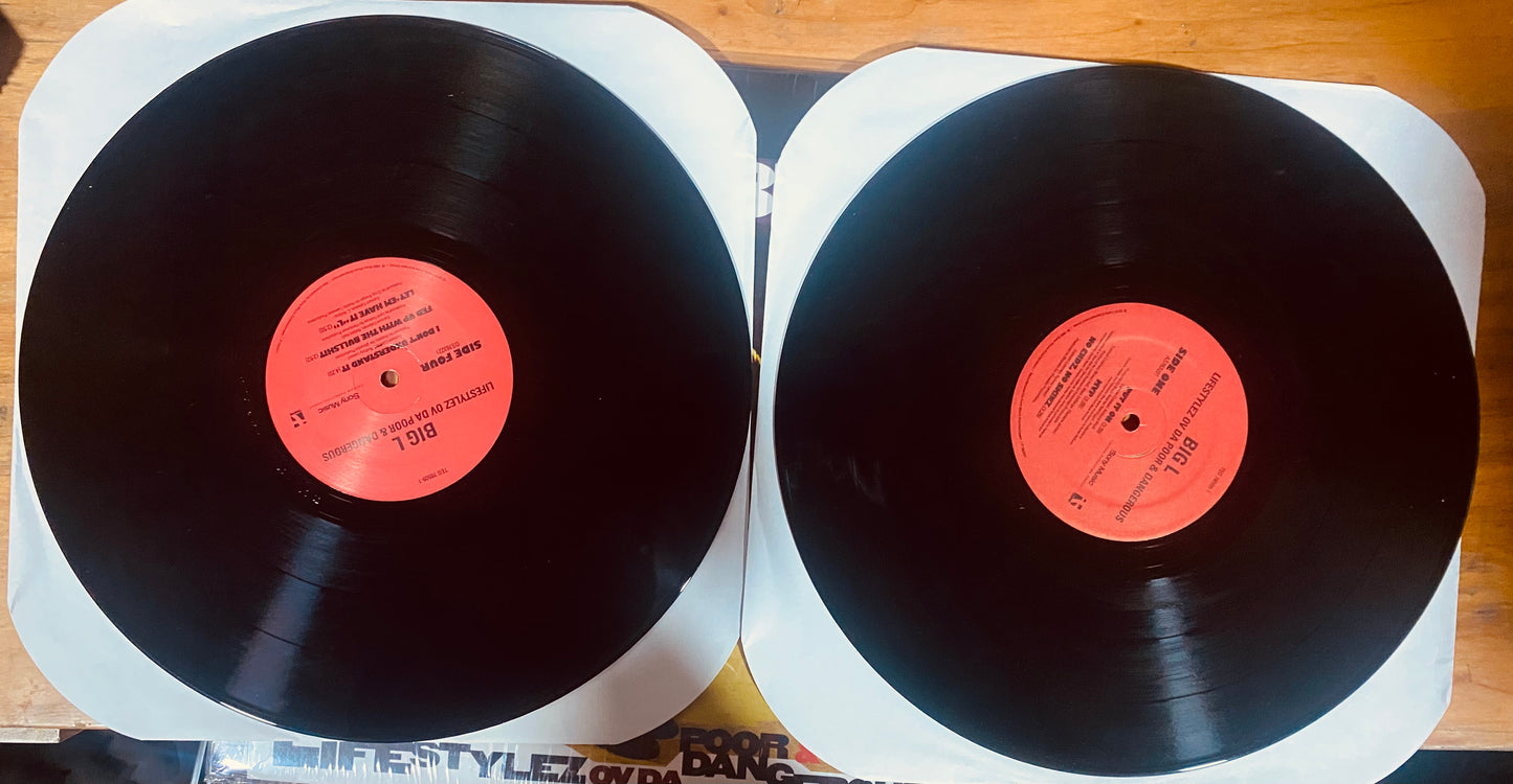 US PRESS - Big L - Lifestylez Ov Da Poor & Dangerous (2xLP, Album, RE, RM) CL