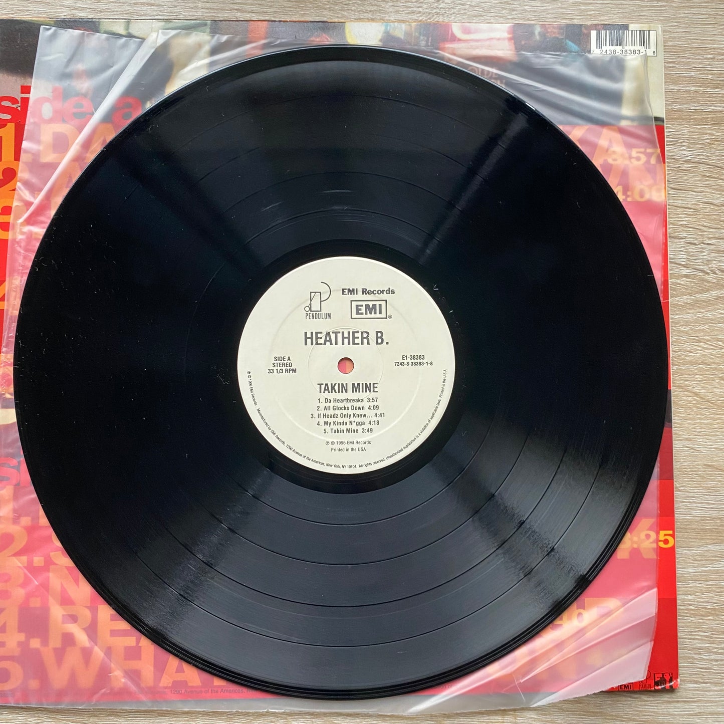 OG - Heather B. - Takin Mine (LP, Album)