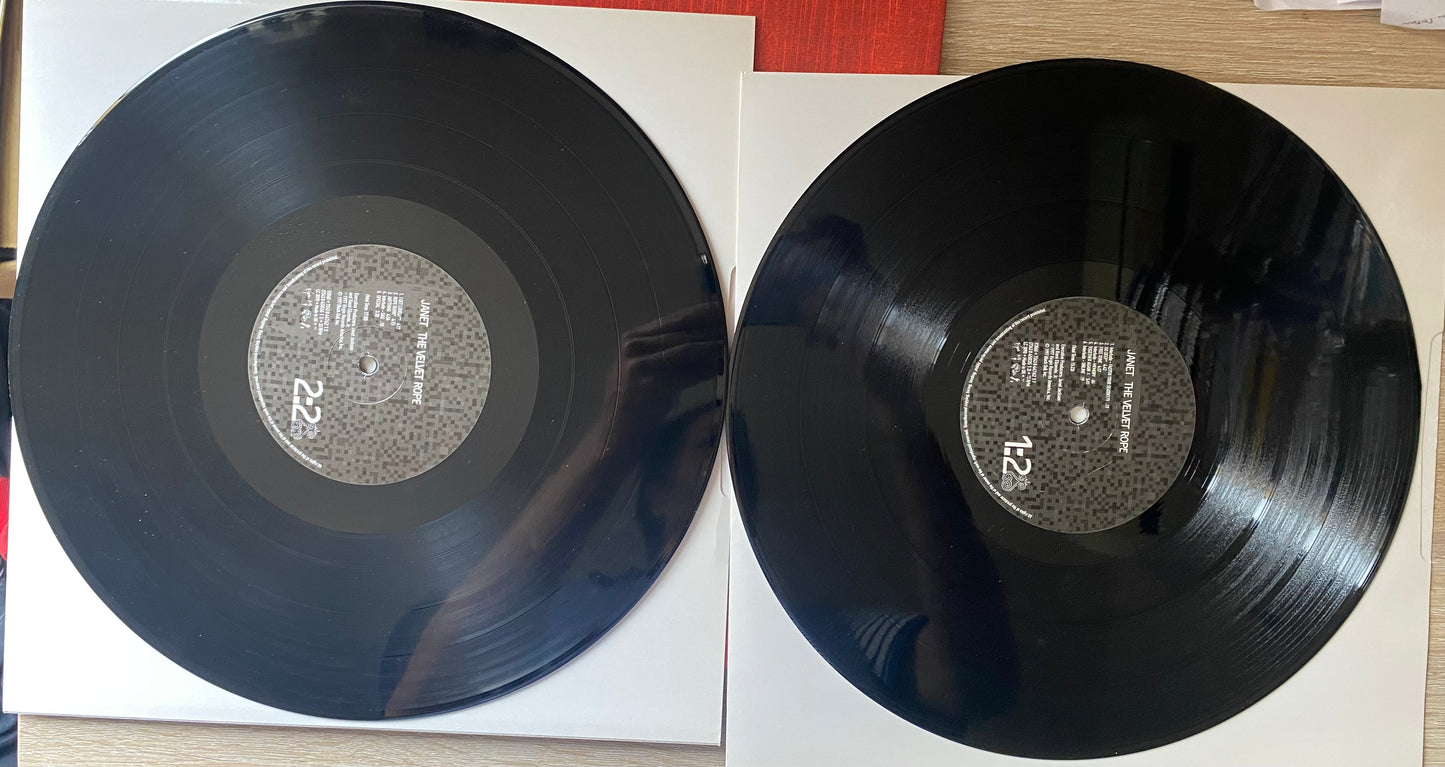 Janet* - The Velvet Rope (2xLP, Album, Gat)