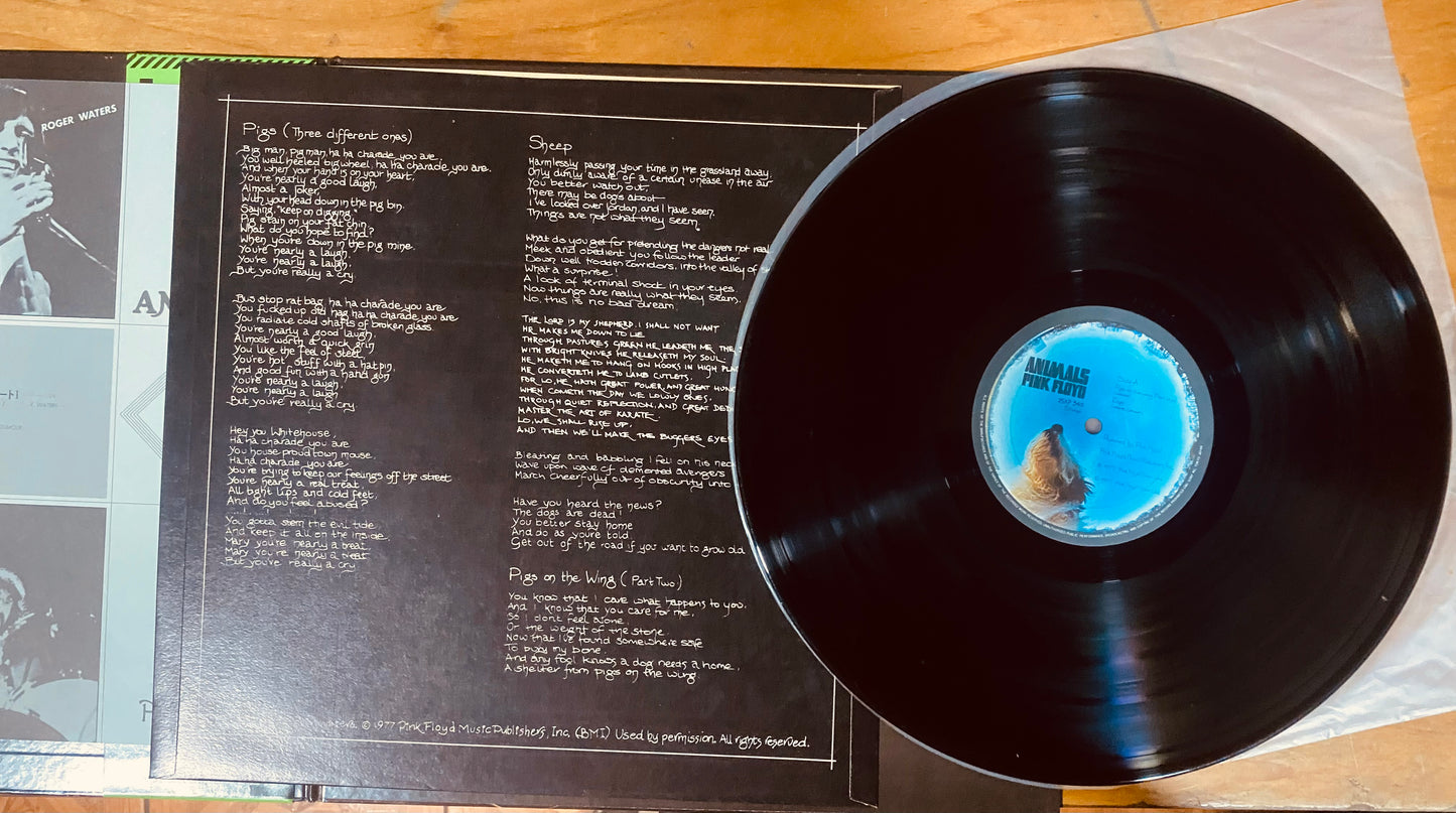OG JAPON - Pink Floyd = ピンク・フロイド* - Animals = アニマルズ (LP, Album, Gat) CL