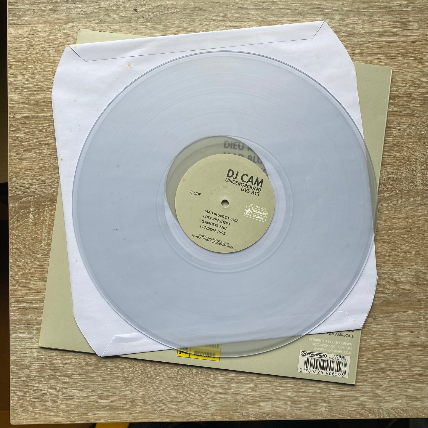 OG- DJ Cam - Underground Live Act (LP, Ltd, Mixed, RE, Cle)