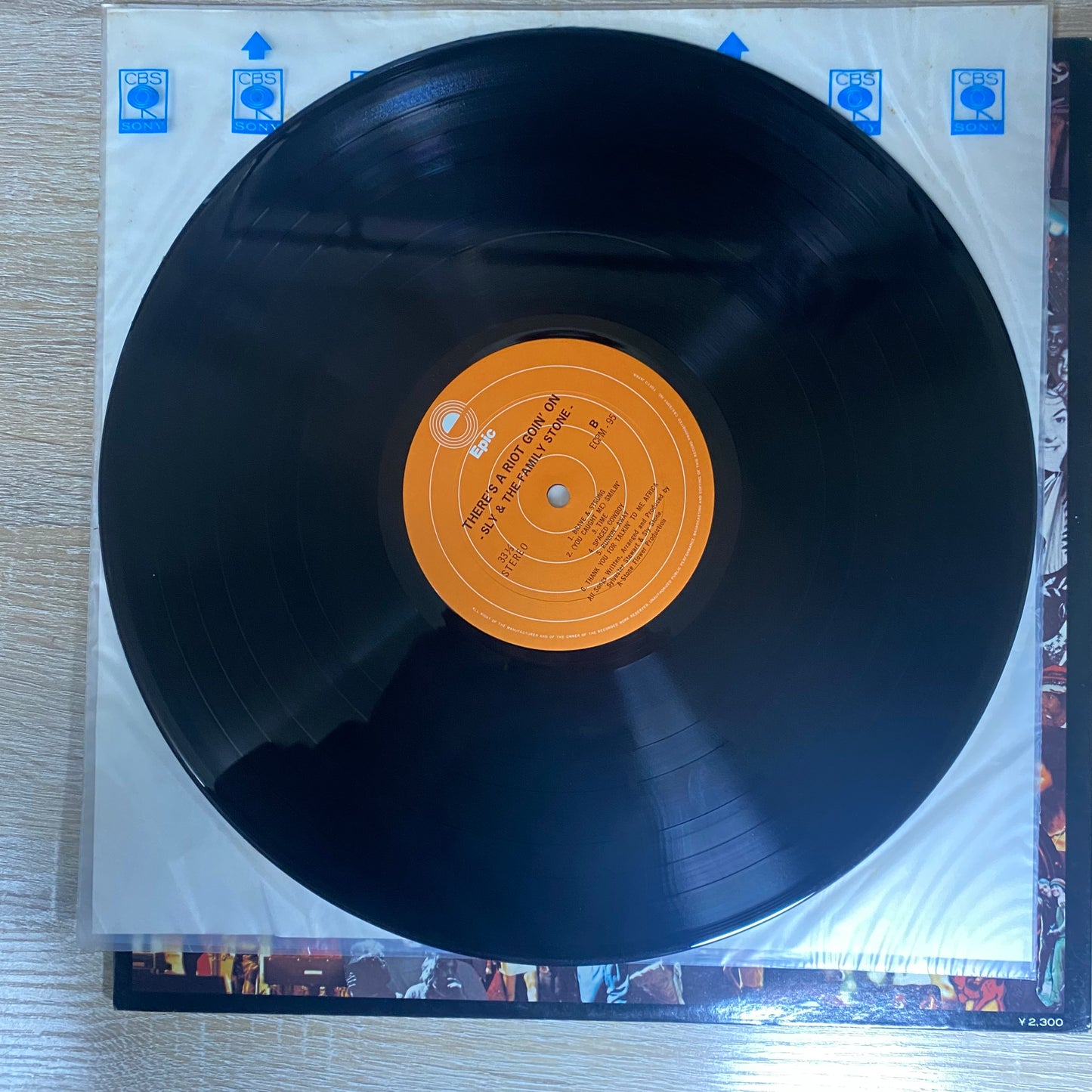 Sly & The Family Stone - There's A Riot Going On (LP, Album, RE)