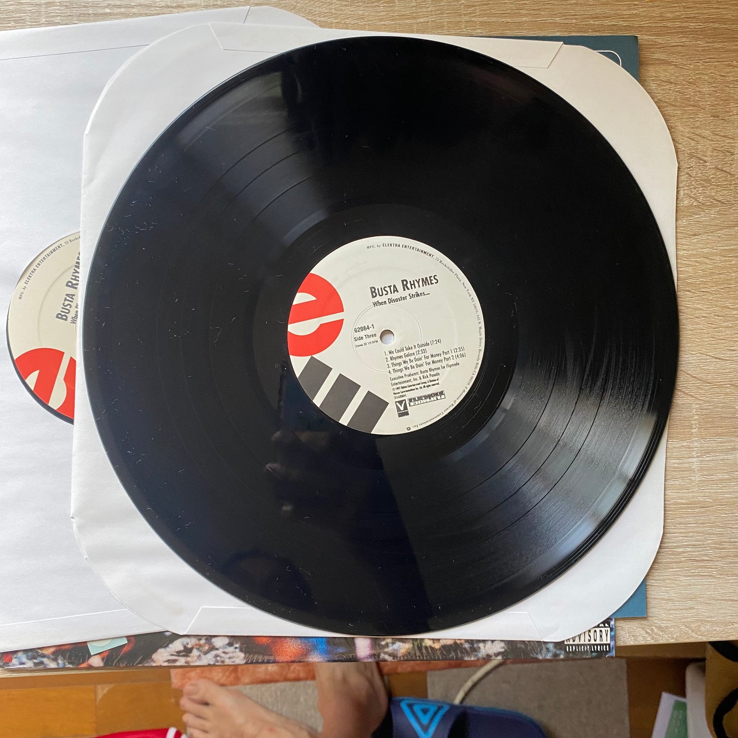 OG US - Busta Rhymes - When Disaster Strikes... (2xLP, Album)