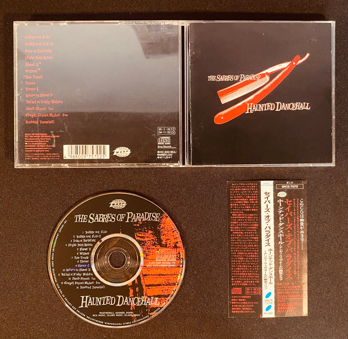 The Sabres Of Paradise - Haunted Dancehall (CD, Album)