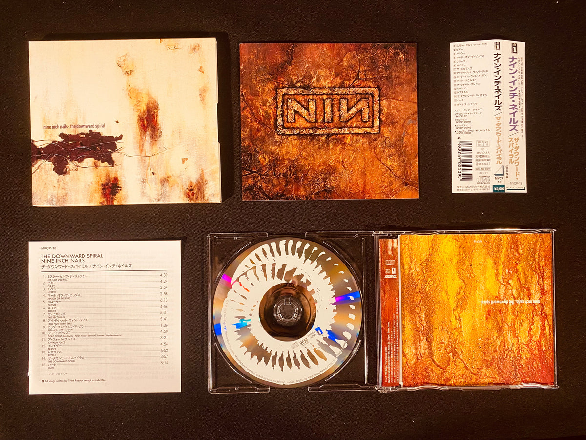 Nine Inch Nails - The Downward Spiral (CD, Album, RE, Sli)