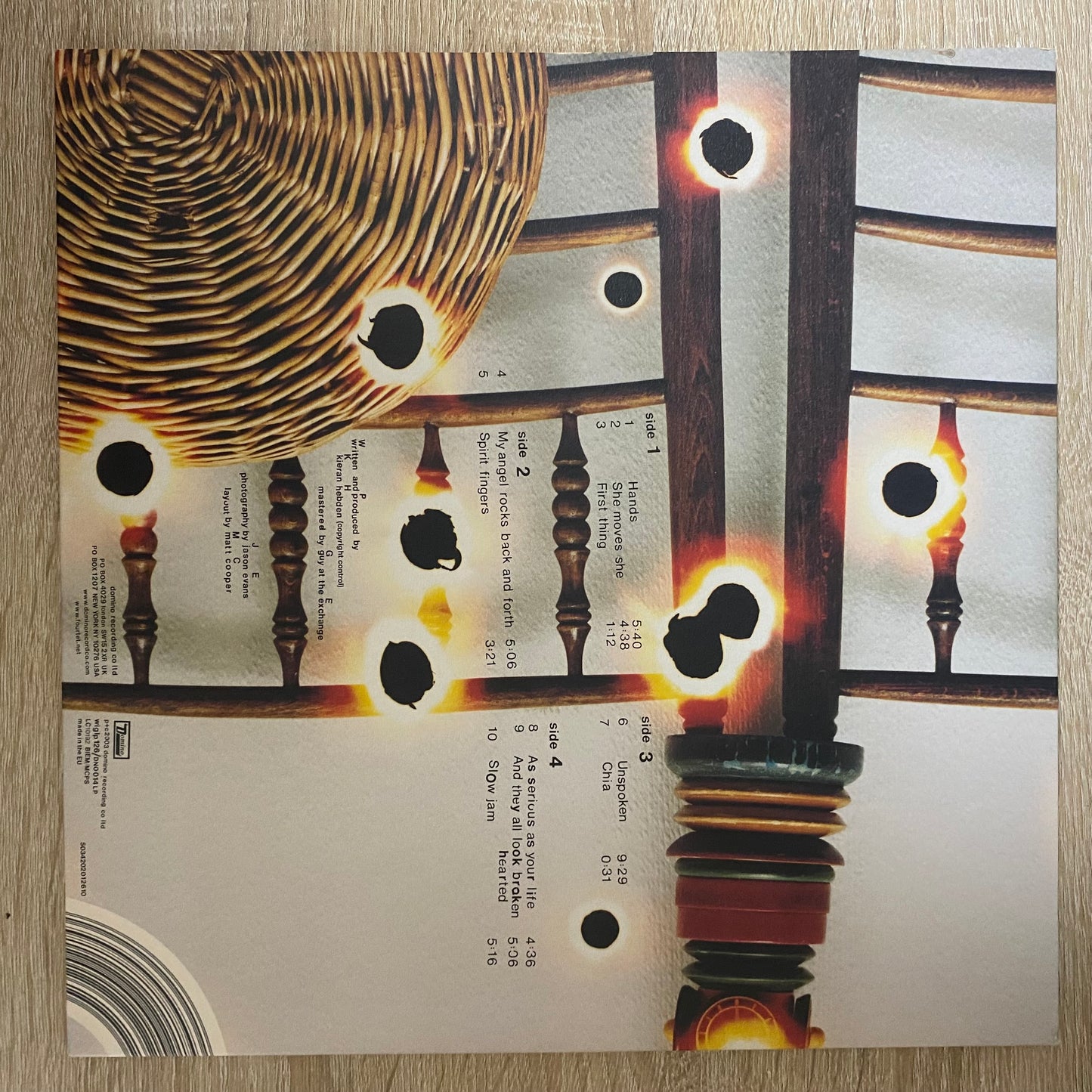 OG UK - Four Tet - Rounds (2xLP, Album, 180)