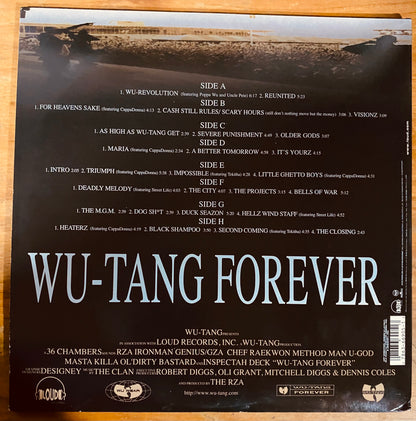 OG US - Wu-Tang Clan - Wu-Tang Forever (4xLP, Album, Gat) CL