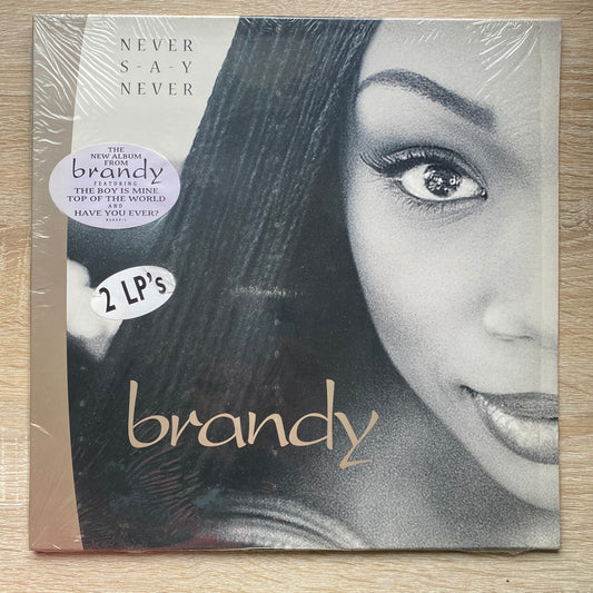 OG US - Brandy (2) - Never Say Never (2xLP, Album)