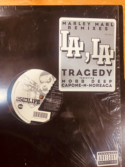 OG US -Tragedy* - LA, LA (Marley Marl Remixes) (12")