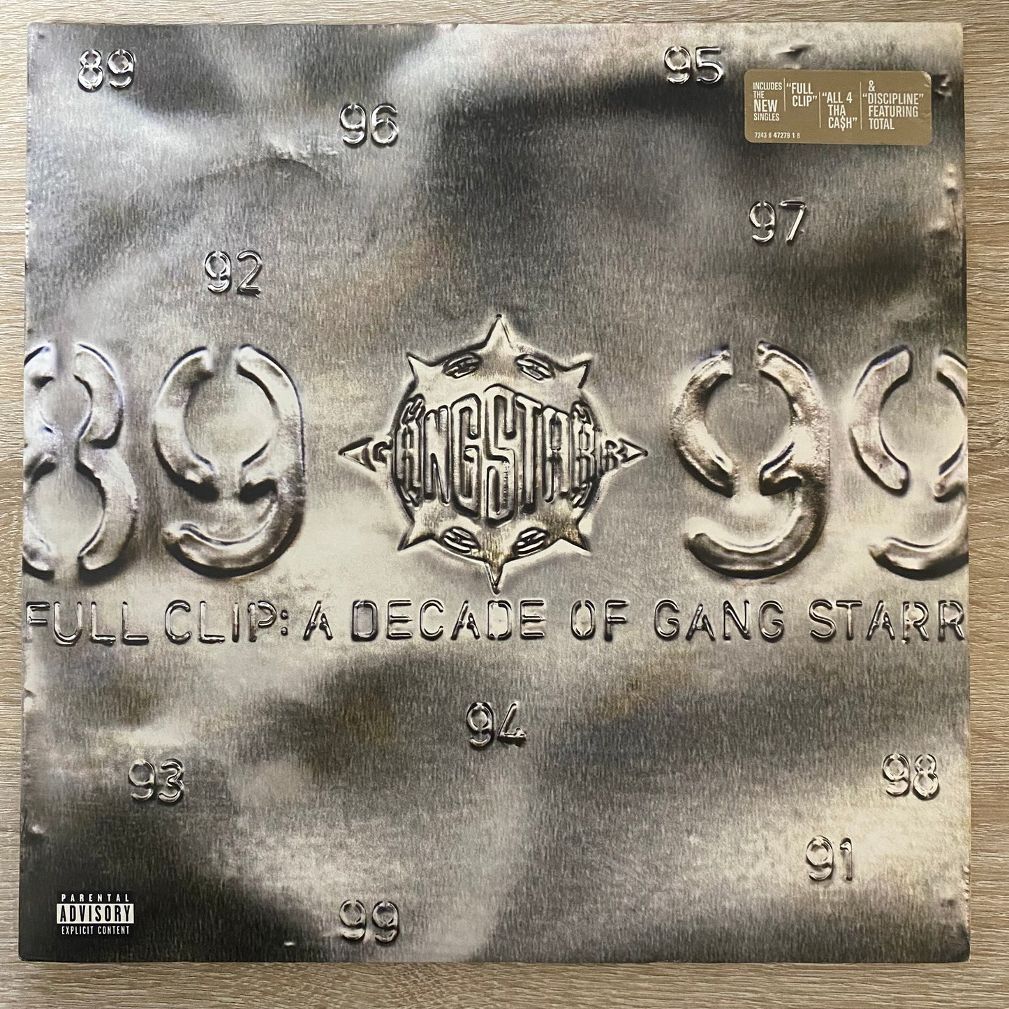 OG US -Gang Starr - Full Clip: A Decade Of Gang Starr (4xLP, Comp)
