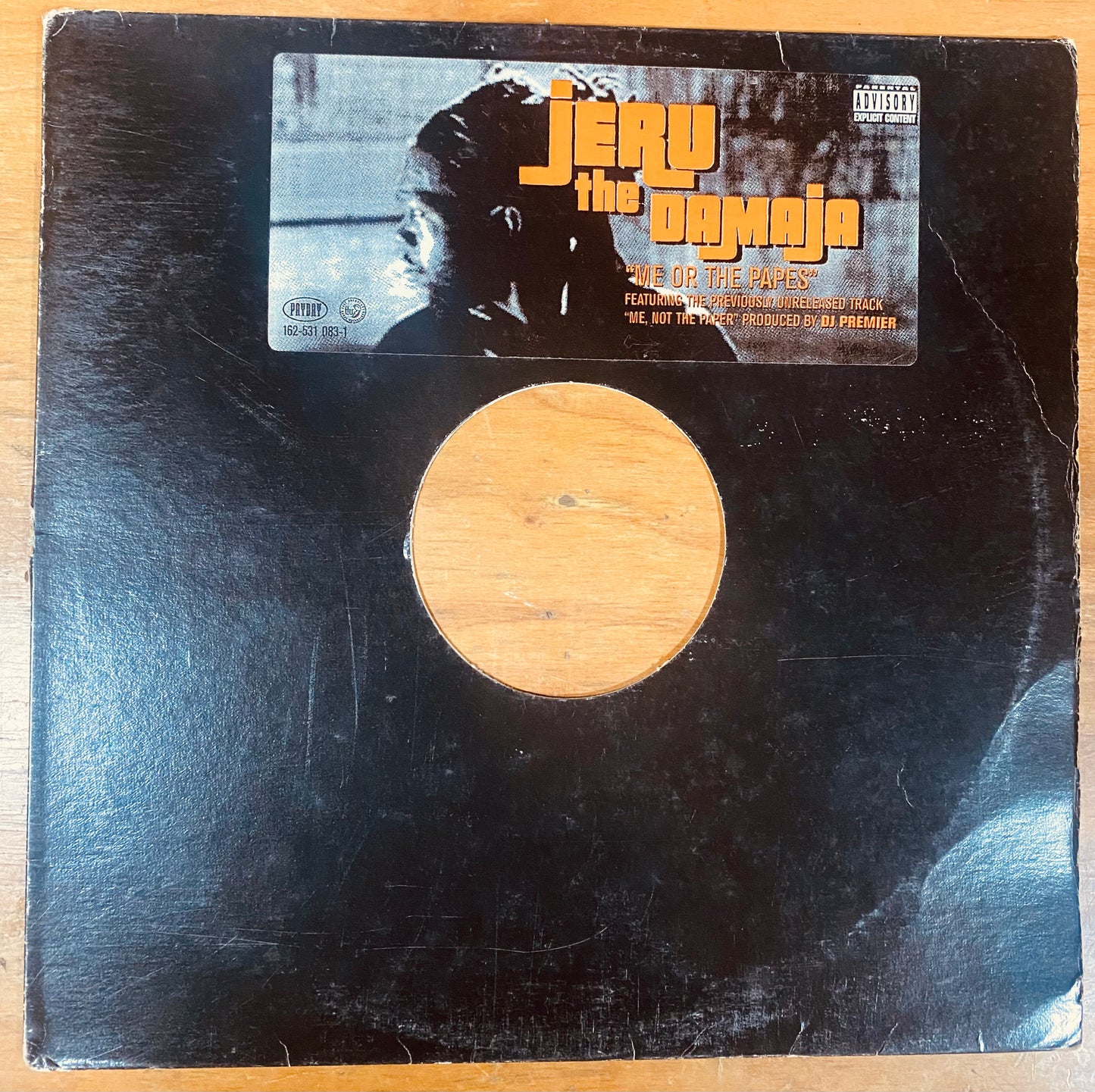 OG US - Jeru The Damaja - Me Or The Papes (12")