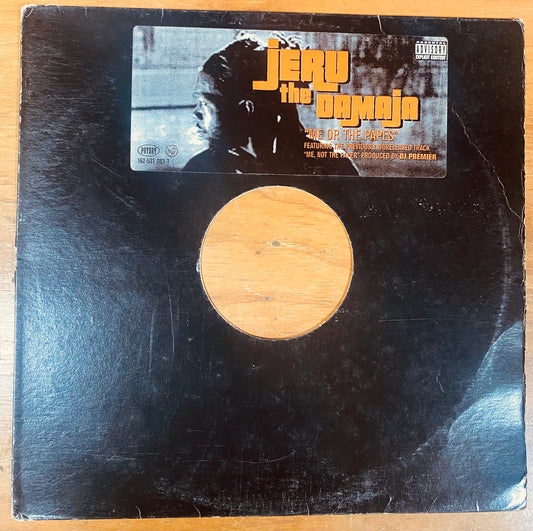 OG US - Jeru The Damaja - Me Or The Papes (12")