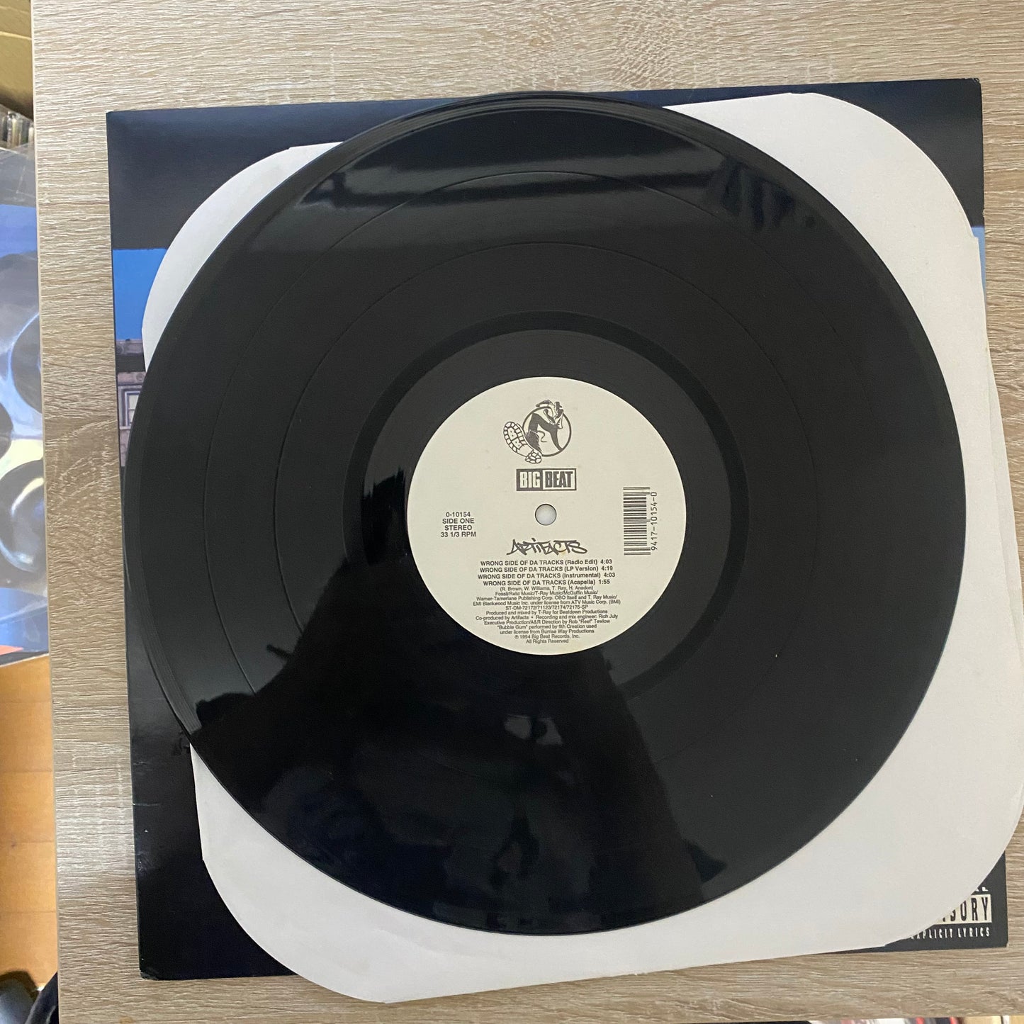 OG US - Artifacts - Wrong Side Of Da Tracks (12", Single)