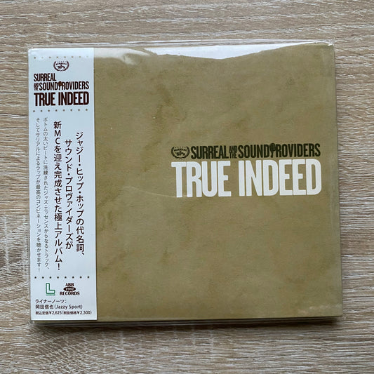 OG JP - Surreal) & The Sound Providers* - True Indeed (CD, Album, Dig)