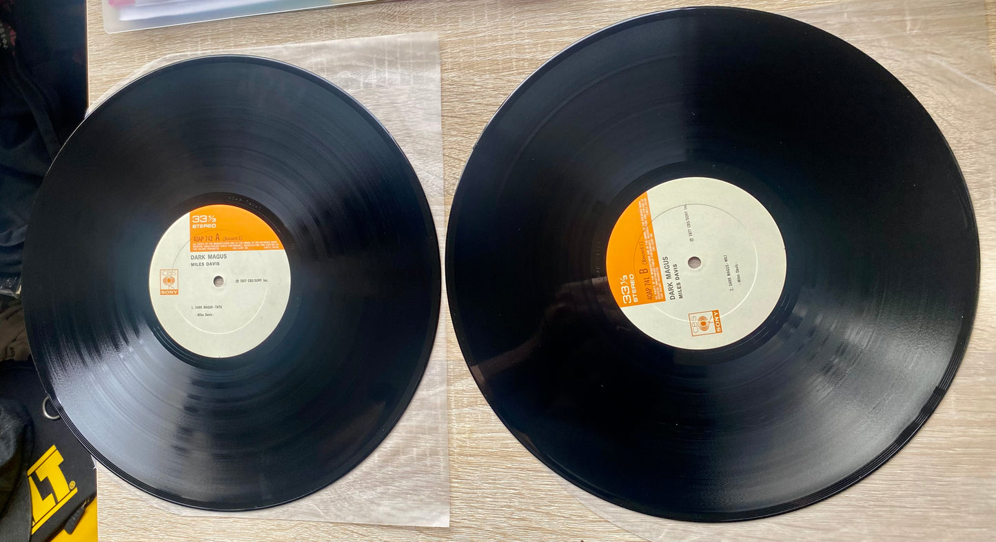 OG JP - Miles Davis - Dark Magus (2xLP, Album)
