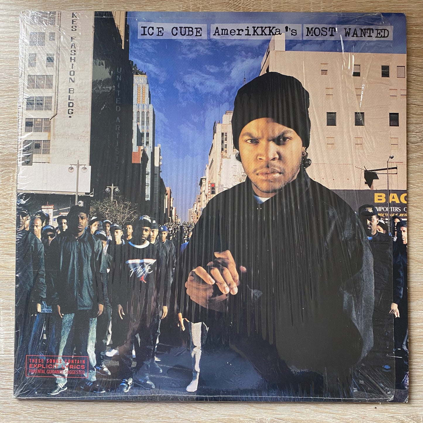 OG US - Ice Cube - AmeriKKKa's Most Wanted (LP, Album)