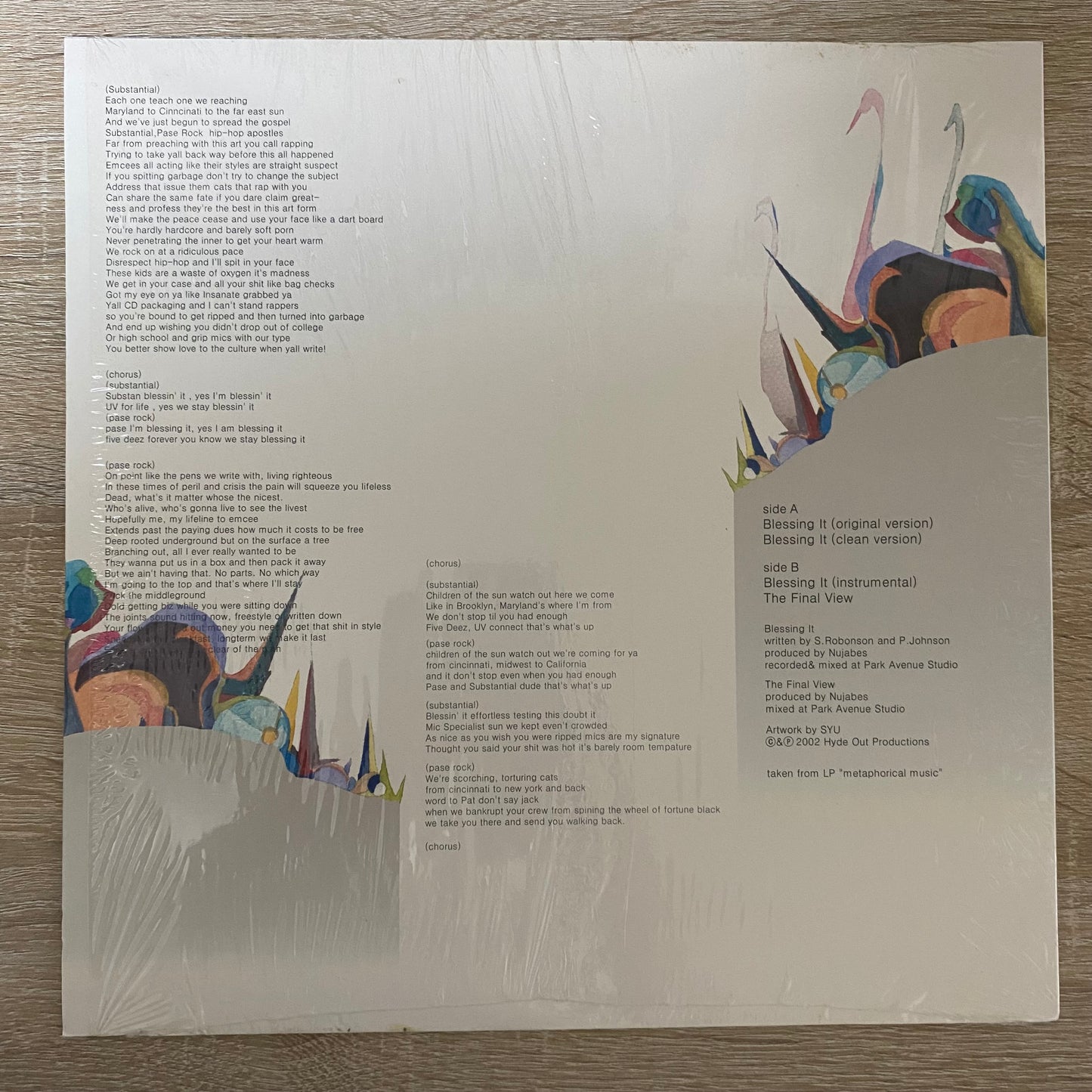 OG JP - Nujabes Featuring Pase Rock And Substantial - Blessing It / The Final View (12")