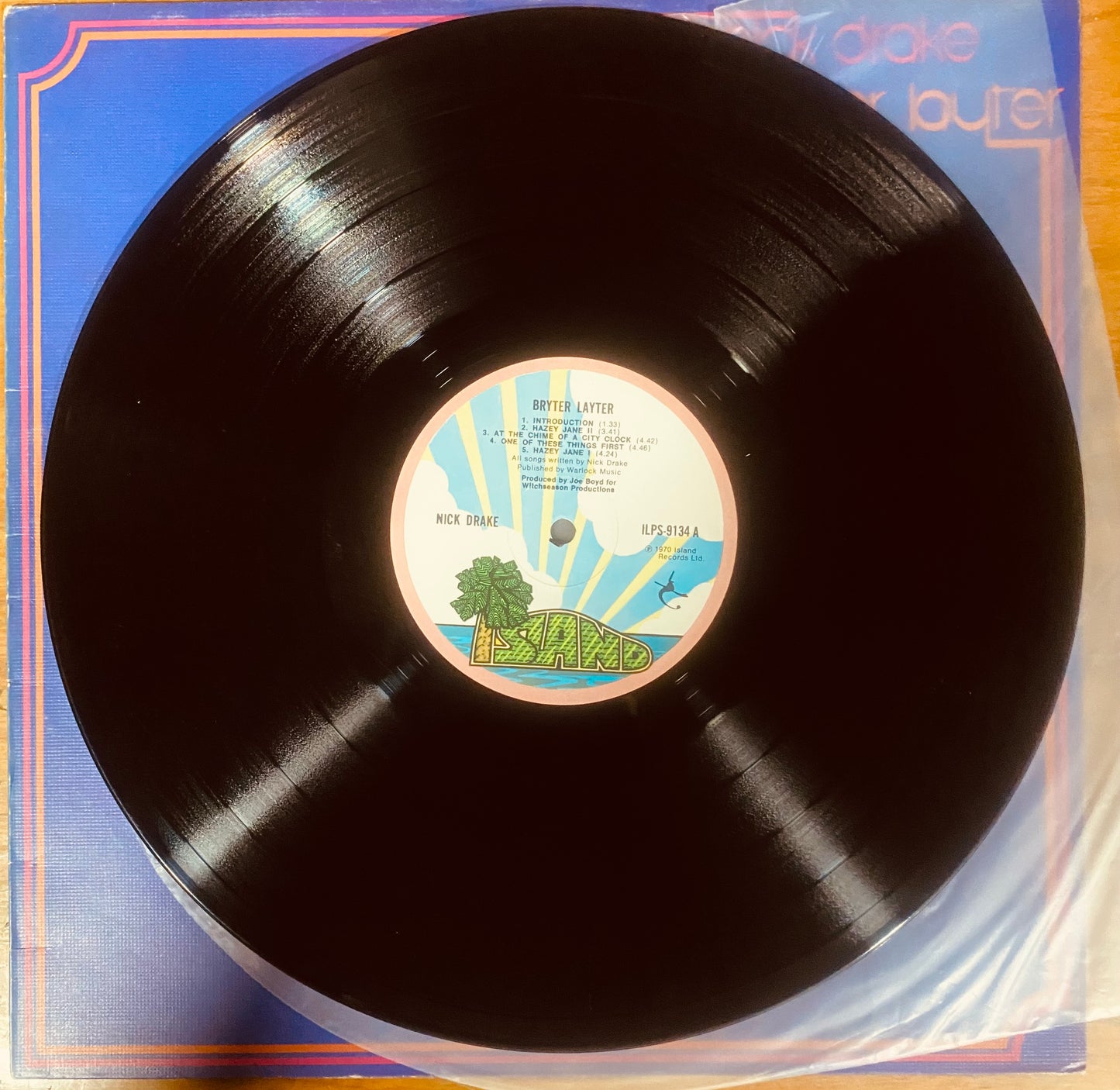 RE UK 1972 -  Nick Drake - Bryter Layter (LP, Album, RP) CL
