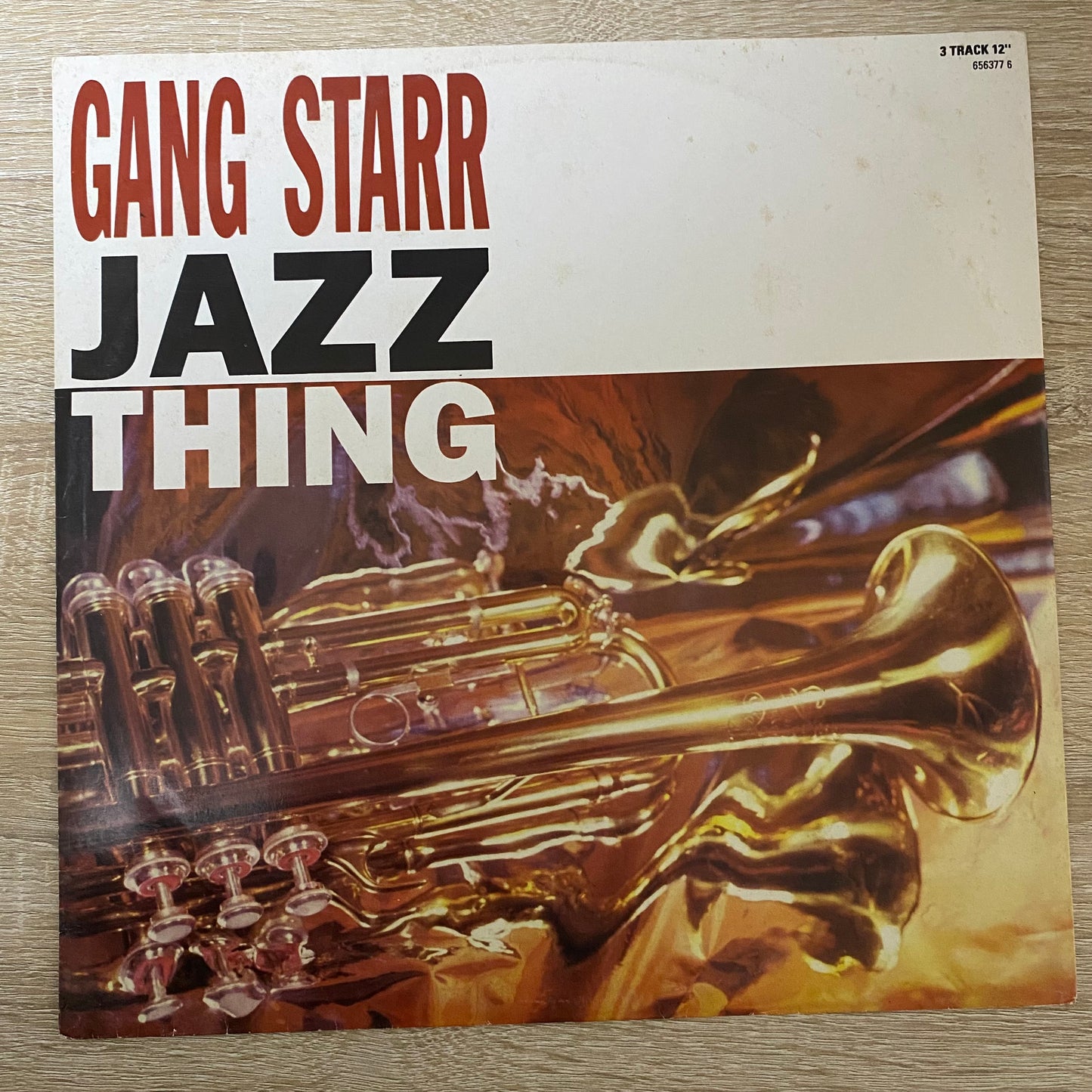 OG UK - Gang Starr - Jazz Thing (12", Single)