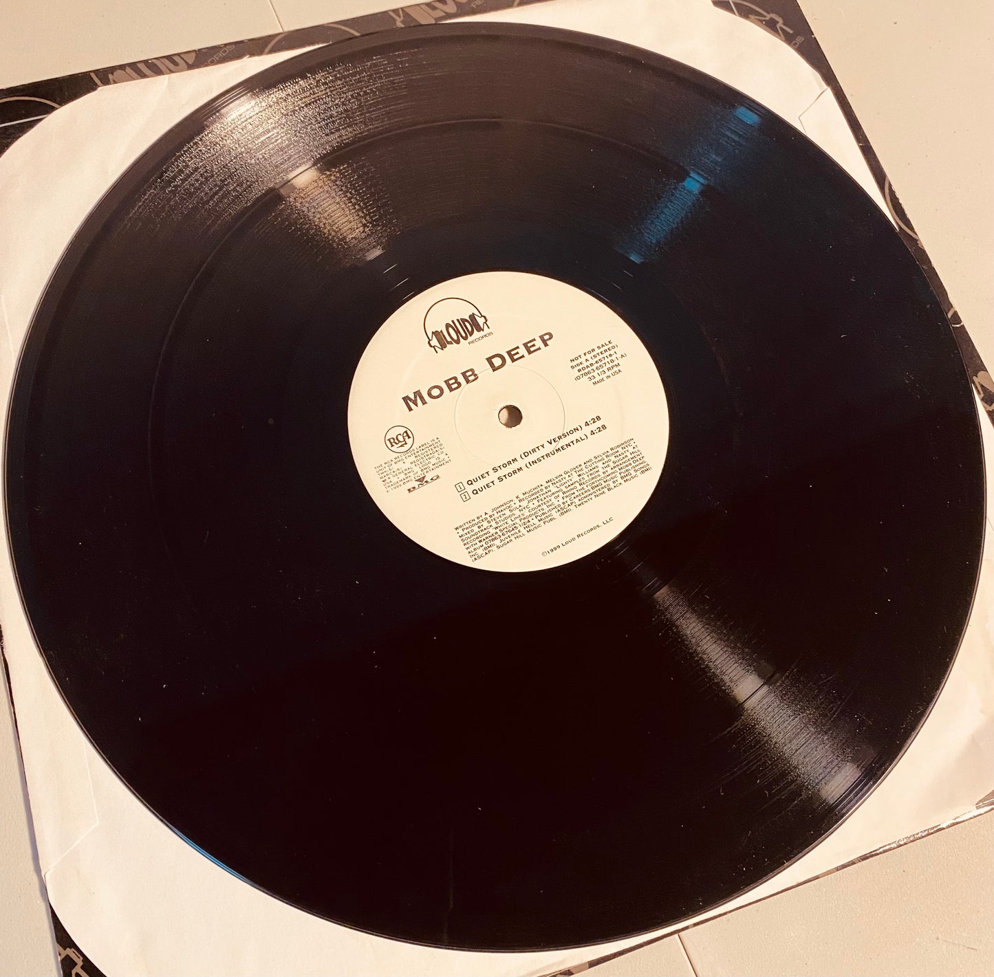 OG US PROMO - Mobb Deep - Quiet Storm (12", Promo)