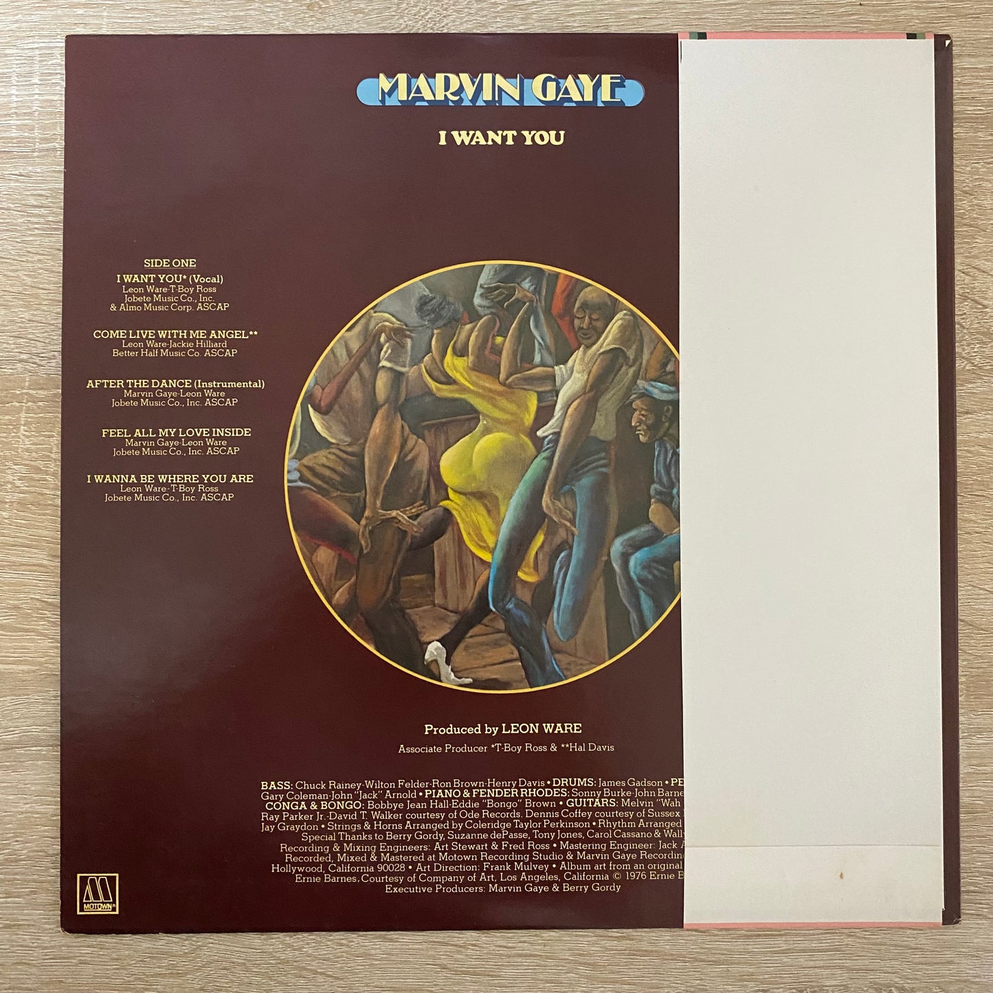 OG JP - Marvin Gaye - I Want You (LP, Album)