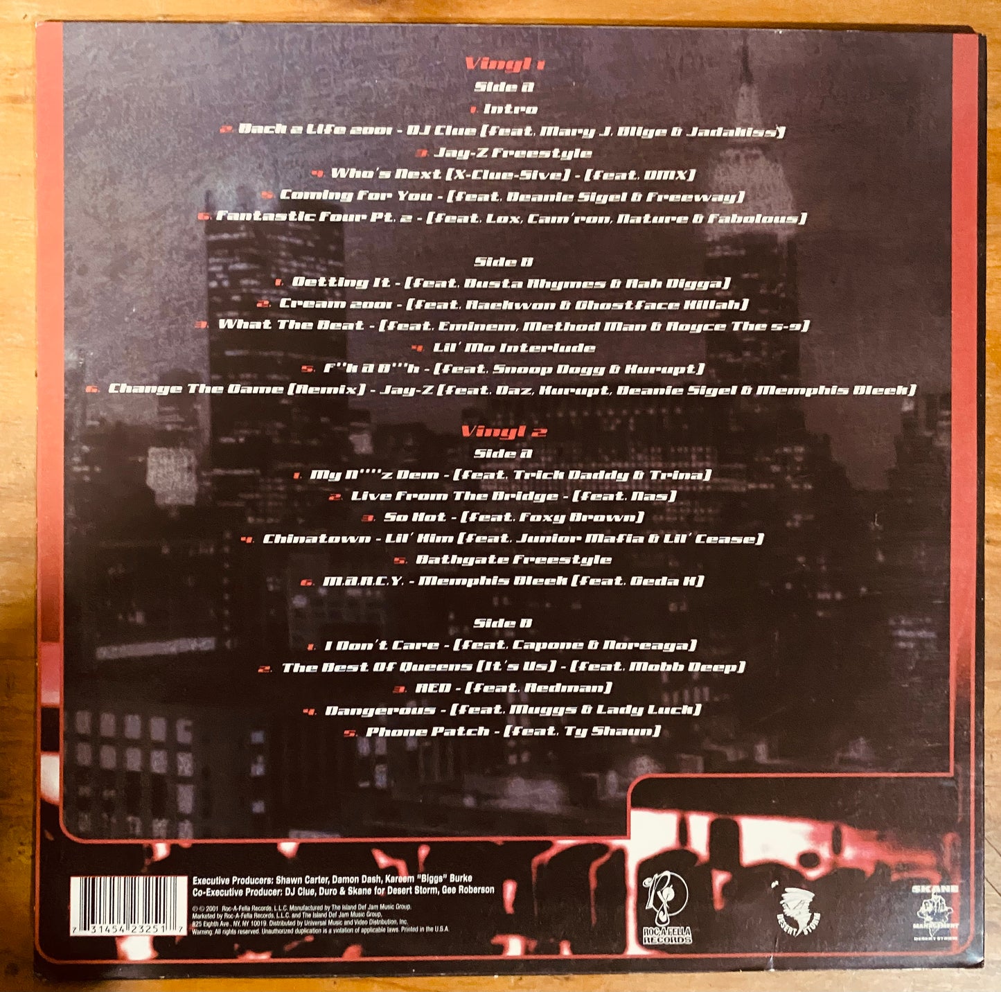 OG US - DJ Clue?* - The Professional 2 (2xLP, Comp) CL