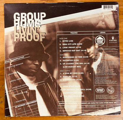 OG US  - Group Home - Livin' Proof (2xLP, Album) CL