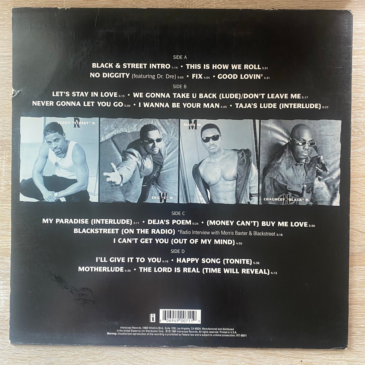 OG US - Blackstreet - Another Level (2xLP, Album)