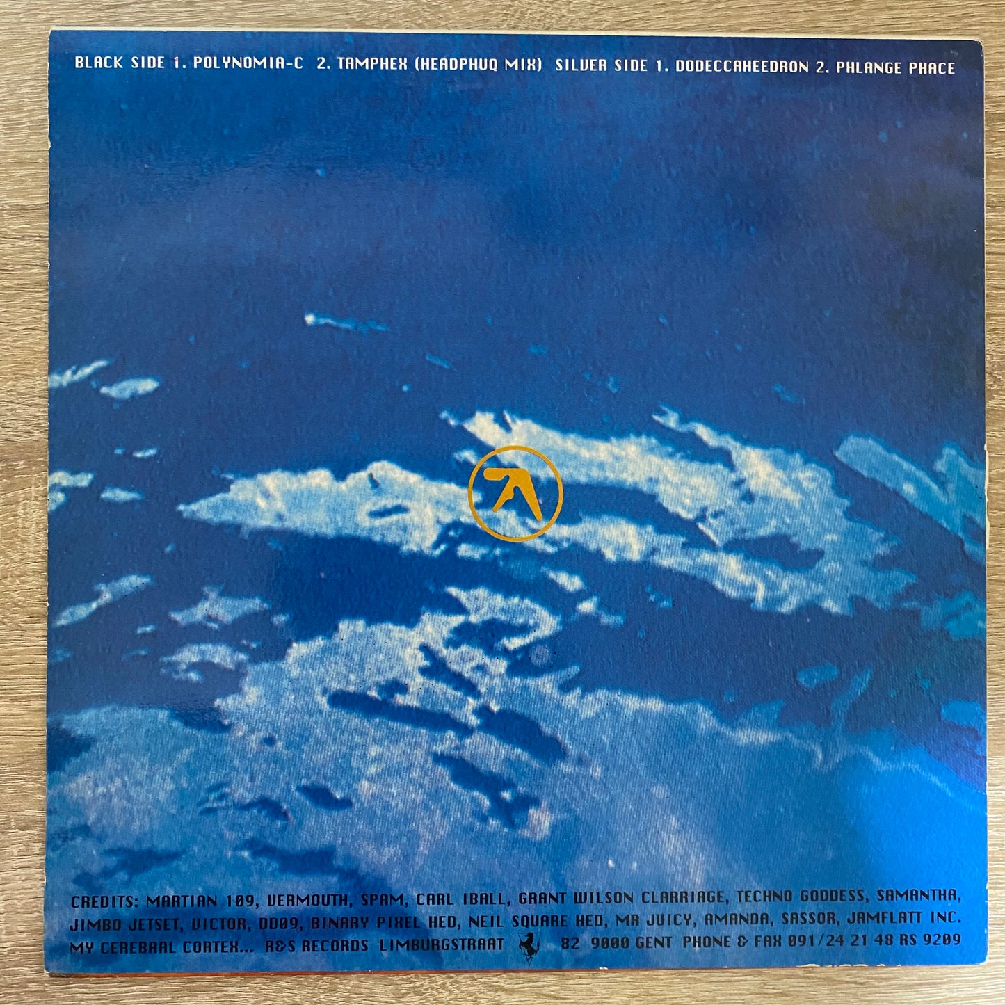 OG BELGIUM- Aphex Twin - Xylem Tube E.P. (12", EP)