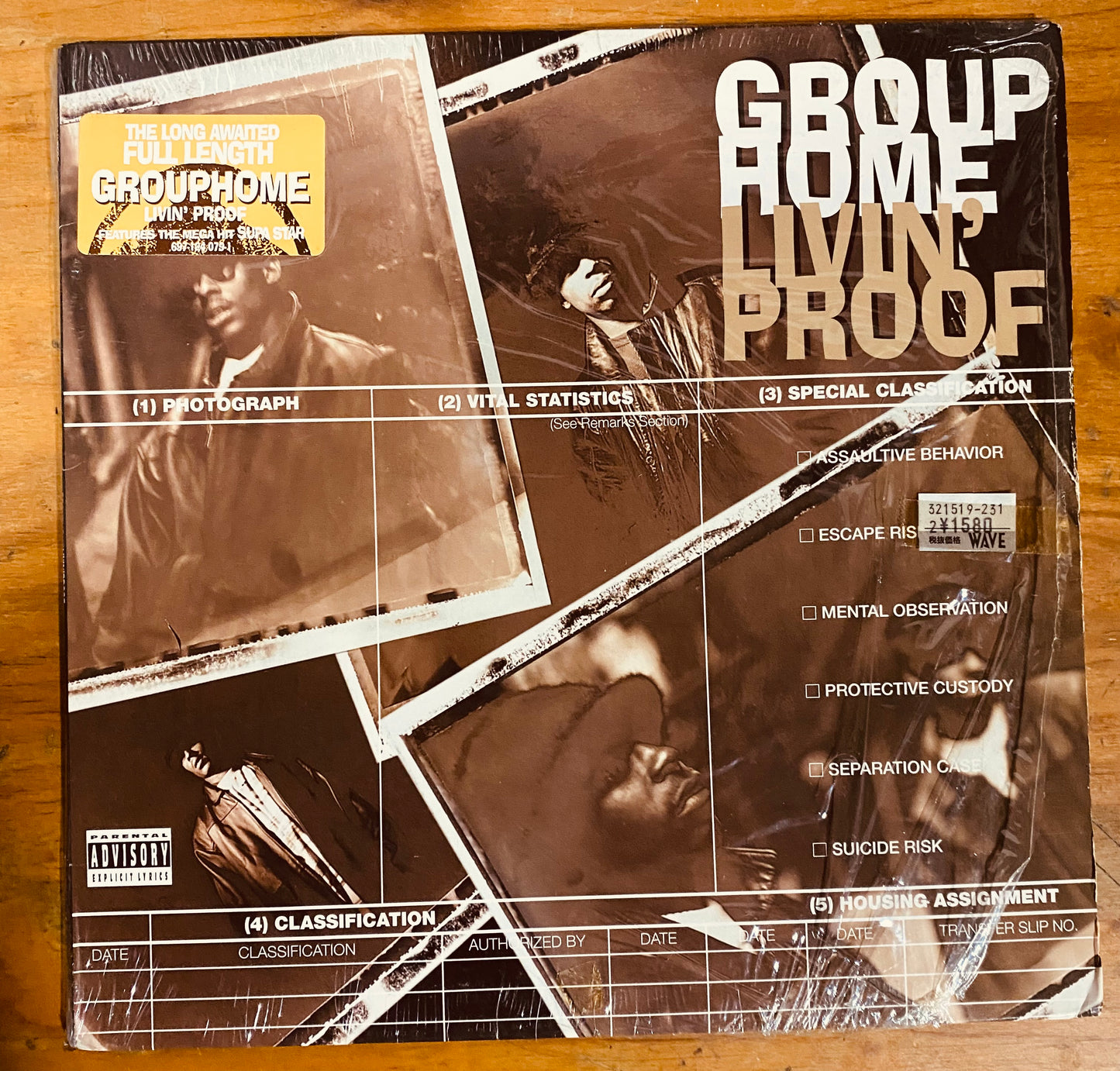 OG US - Group Home - Livin' Proof (2xLP, Album) CL