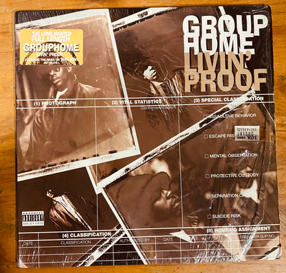 OG US - Group Home - Livin' Proof (2xLP, Album) CL