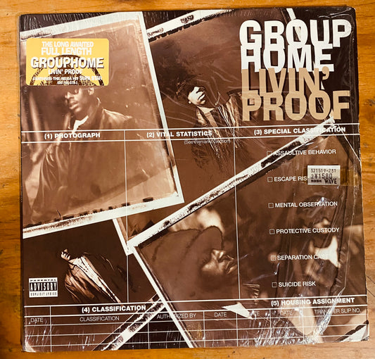 OG US - Group Home - Livin' Proof (2xLP, Album) CL