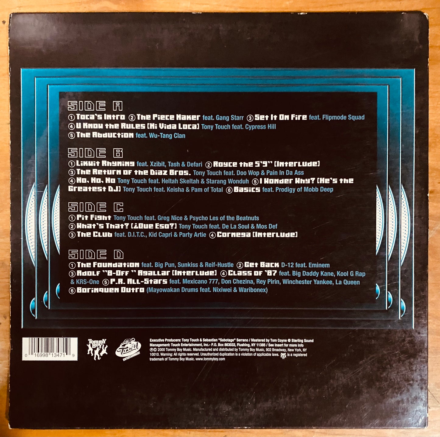 OG US - Tony Touch - The Piece Maker (2xLP, Album) CL