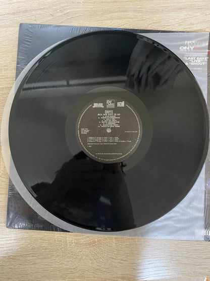 OG US - Onyx - All We Got Iz Us (LP, Album)