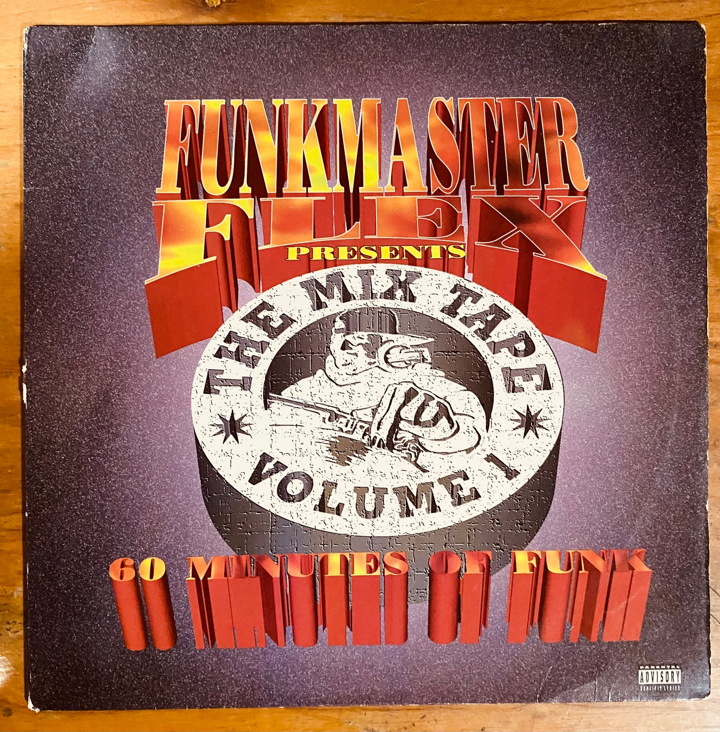 OG US - Funkmaster Flex - The Mix Tape Volume 1 (60 Minutes Of Funk) (2xLP, Mixed, Mixtape) CL