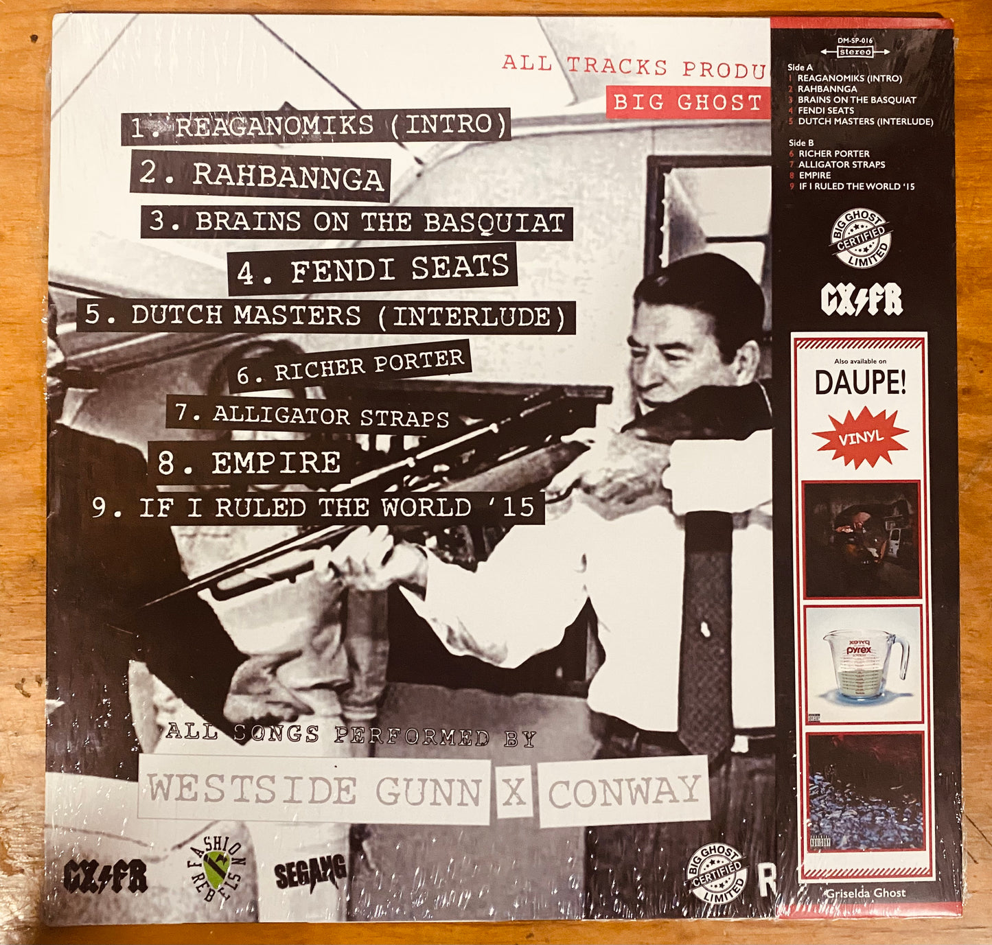 Westside Gunn & Conway* - Griselda Ghost (LP, UNOFFICIAL) CL