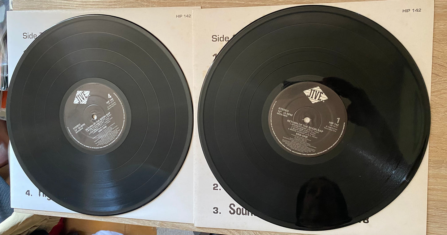 OG UK - KRS-One - Return Of The Boom Bap (2xLP, Album)