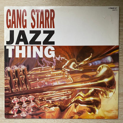 OG UK - Gang Starr - Jazz Thing (12", Single)