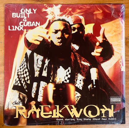 OG US - Chef Raekwon* Guest Starring: Ghost Face Killer* A/K/A Tony Starks - Only Built 4 Cuban Linx... (2xLP, Album) CL
