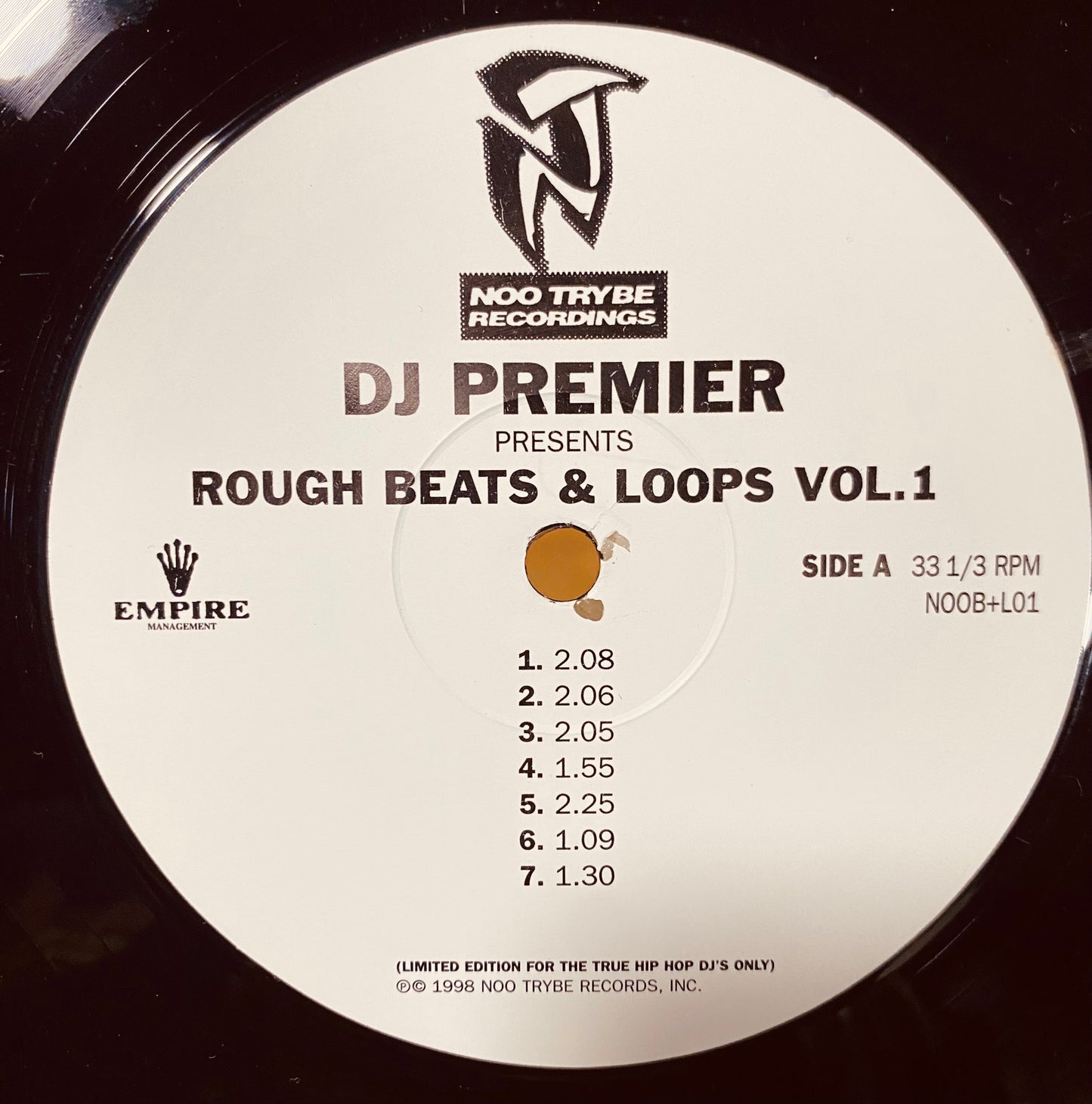 DJ Premier - Presents Rough Beats & Loops Vol. 1 (LP, Ltd, Unofficial)