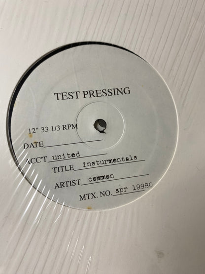 Common Sense* – The Resurrection Instrumentals (Test Pressing)