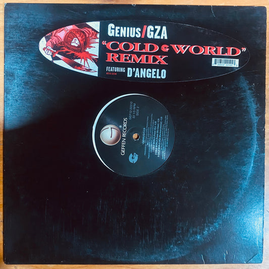 RE US - Genius* / GZA Featuring D'Angelo - Cold World (Remix) (12")